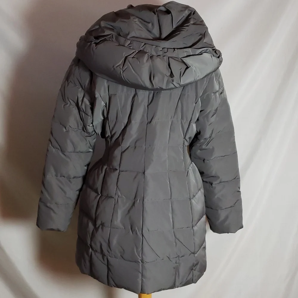 NEW Cole Haan Hooded Down & Feather Jacket
